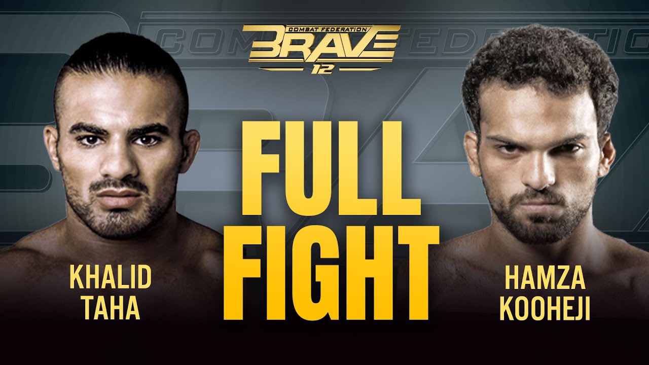 Khalid Taha vs Hamza Kooheji | Full Fight | BRAVE CF Classics background