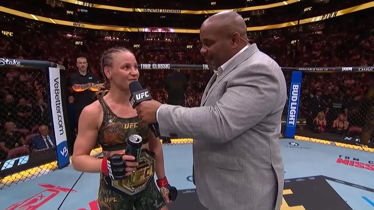 UFC 315: Валентина Шевченко - Слова после боя backdrop