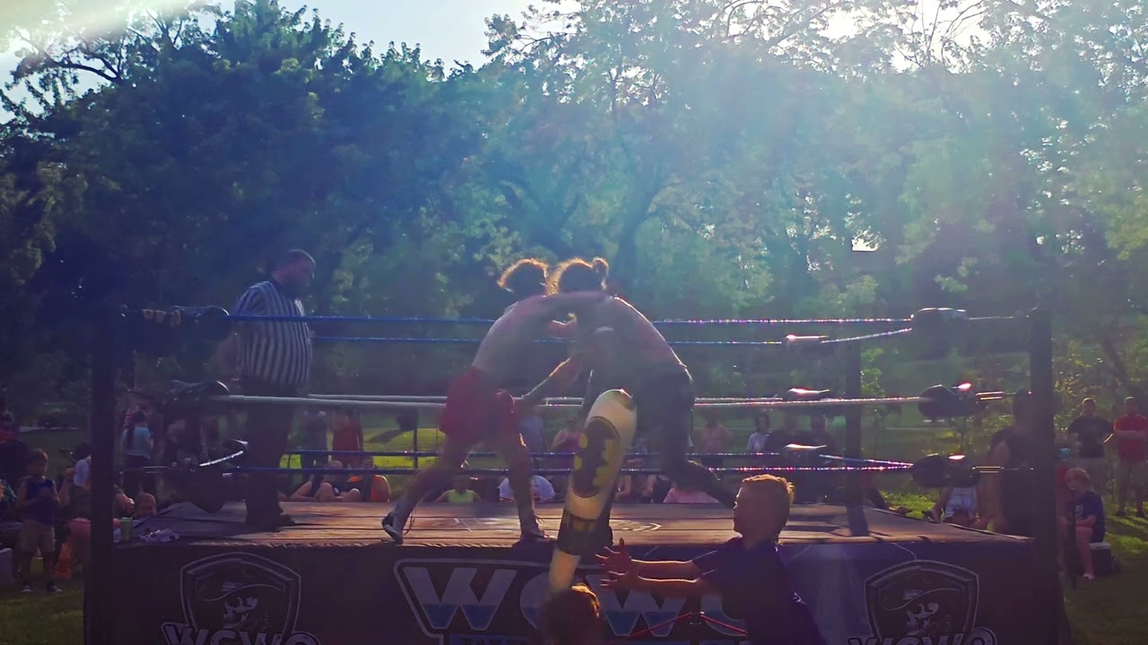 Jared Kripke vs Troy Valentine - WCWO 7/3/25 background