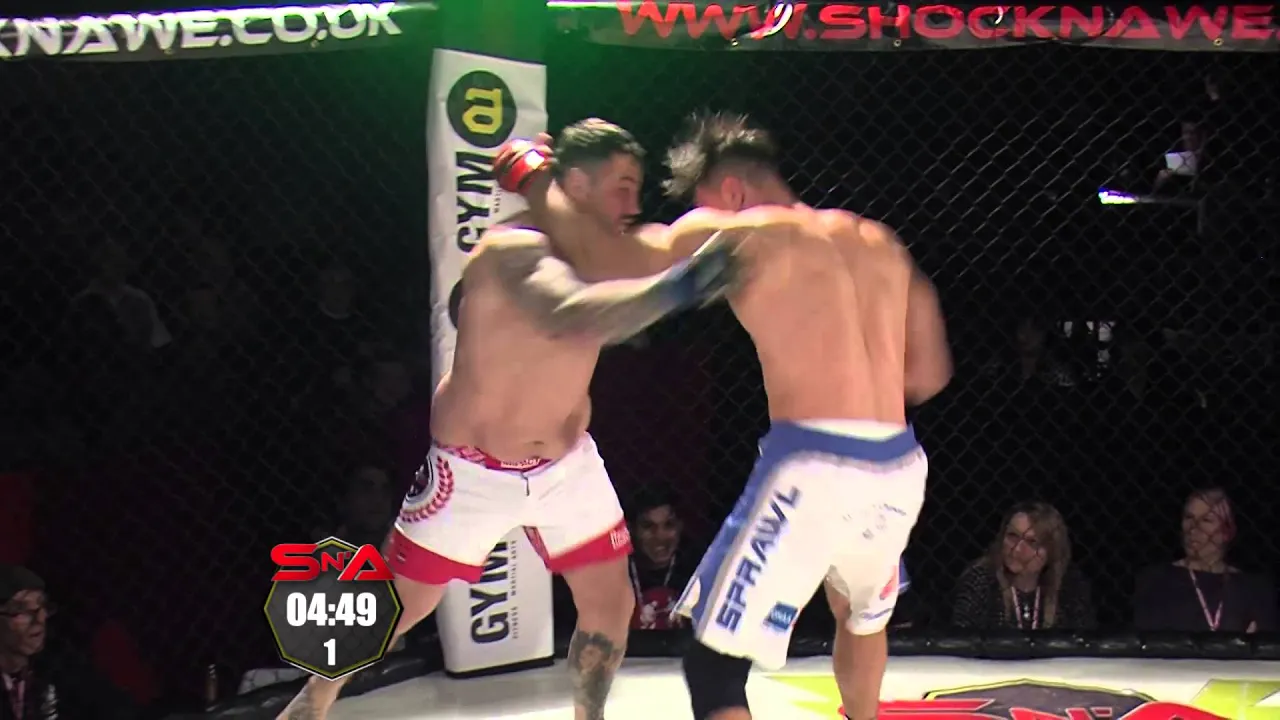 Shock N Awe 19: Main Event Ryan White vs Roman Ship Light Heavyweight Title background