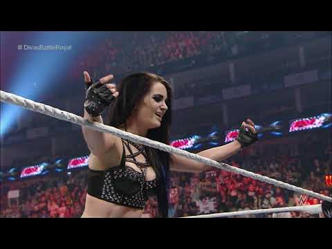 FULL MATCH: 1080pHD WWE RAW 04/13/15 Divas Battle Royal Match (Naomi Turns Heel)