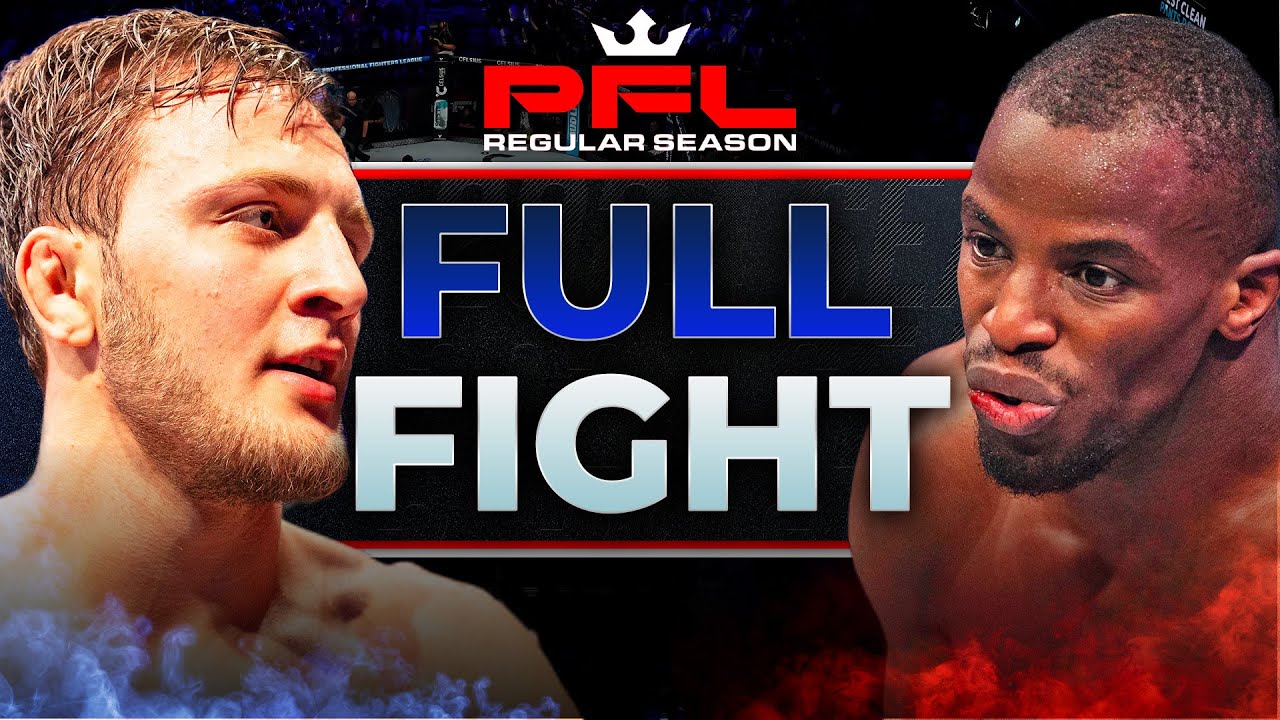 Intense Catchweight Fight! | Ibragim Ibragimov v Kenny Mokhonoana | Full Fight | PFL Road to Dubai backdrop