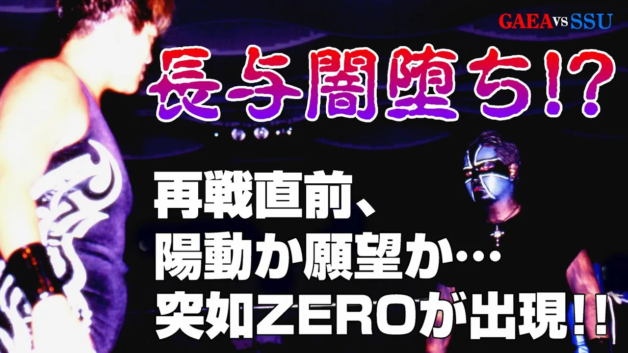 【女子プロレス GAEA】飛鳥派全権死守!その時ZEROが出現! 1999年8月29日 大阪・IMPホール background