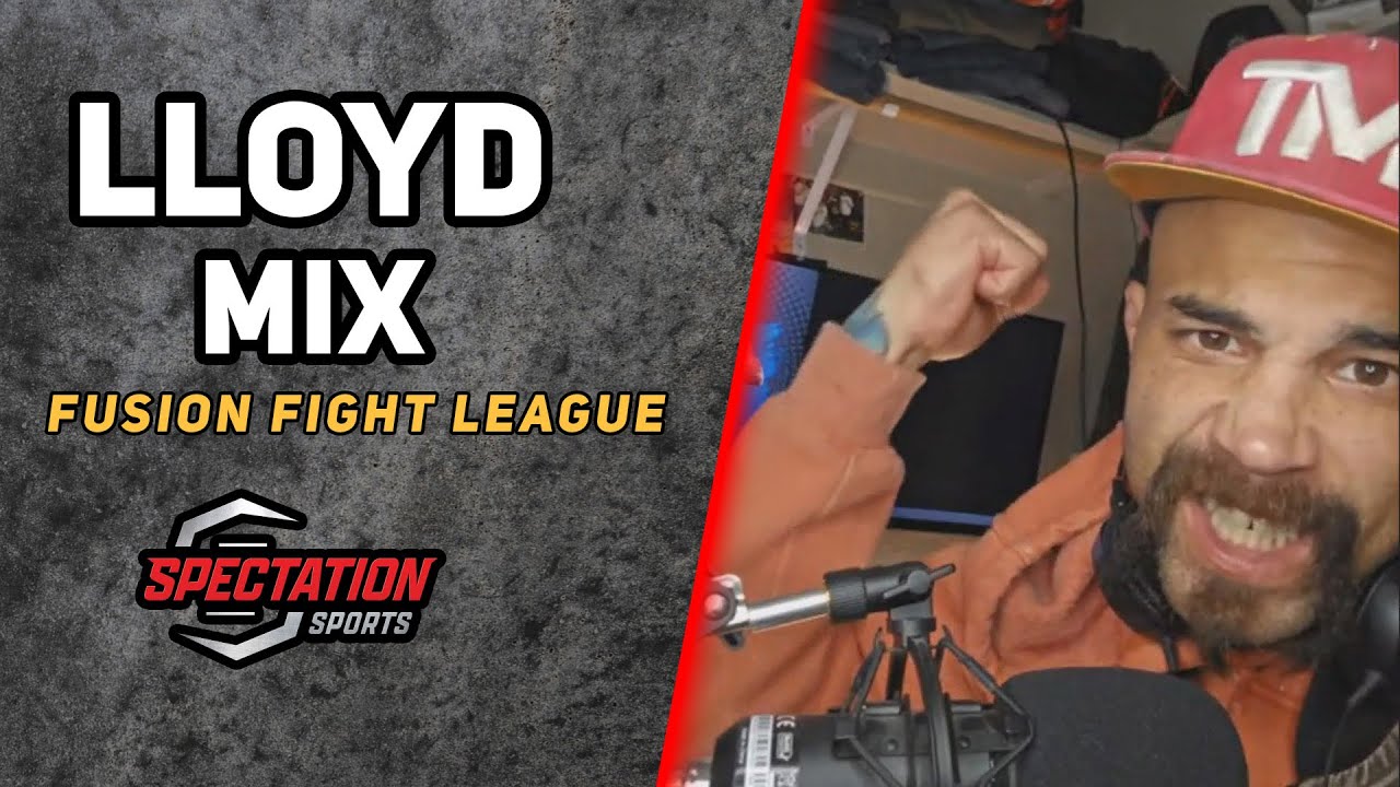 Lloyd Mix plans to “end” Justin Jaynes at Fusion Fight League background
