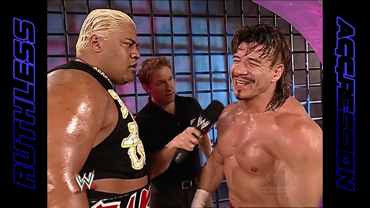 Eddie Guerrero vs. Rikishi - #1 Contender Series Match | SmackDown! (2002) background