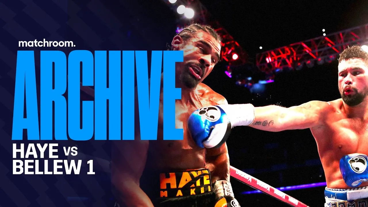 Tony Bellew v David Haye 1 | Full Fight | Matchroom Boxing background