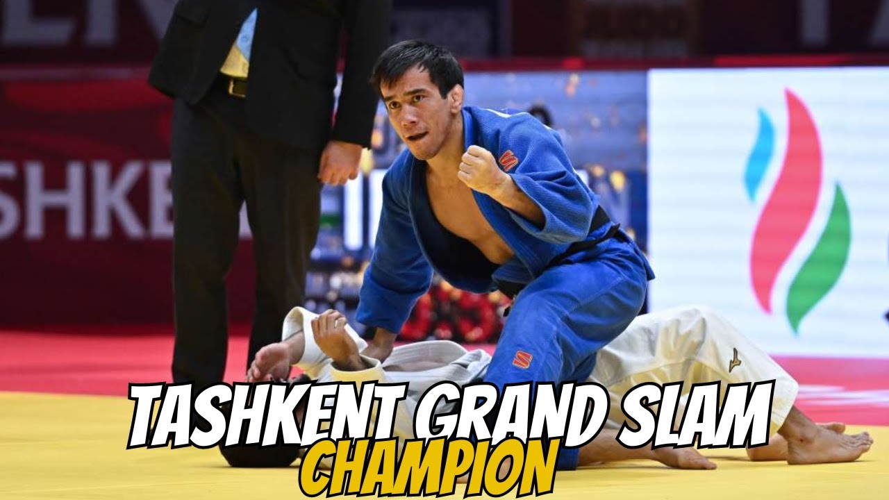 Ruziev DOSTON (UZB) I Gold Medalist 🥇I -60KG I Tashkent Grand Slam 2024 background