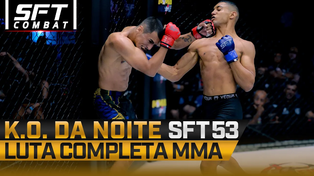 KO Brutal - Bônus da Noite | Paulo Nogueira vs Diego Dutra - Luta Completa SFT 53