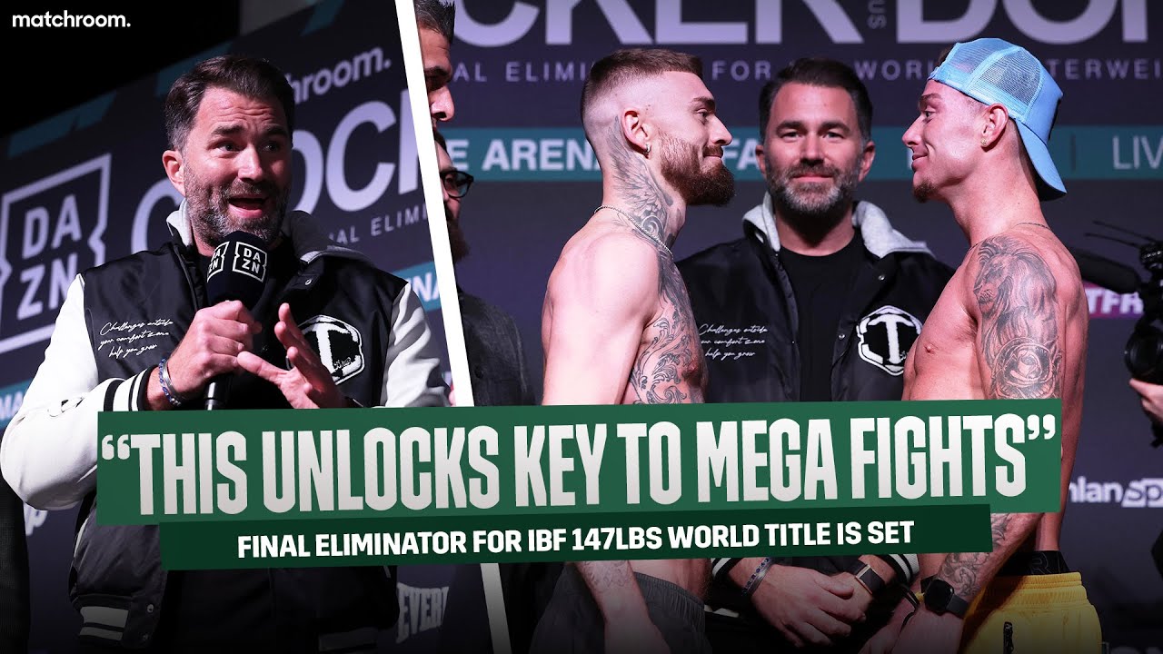 "This Ends By Knockout!" - Lewis Crocker, Paddy Donovan & Eddie Hearn Final Predictions background