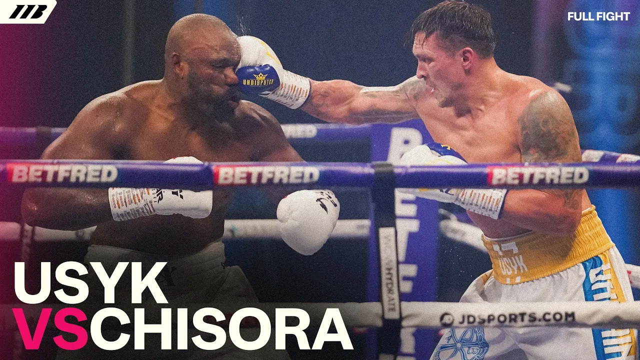 Oleksandr Usyk's first heavyweight test | Full Derek Chisora Fight | Matchroom Boxing background