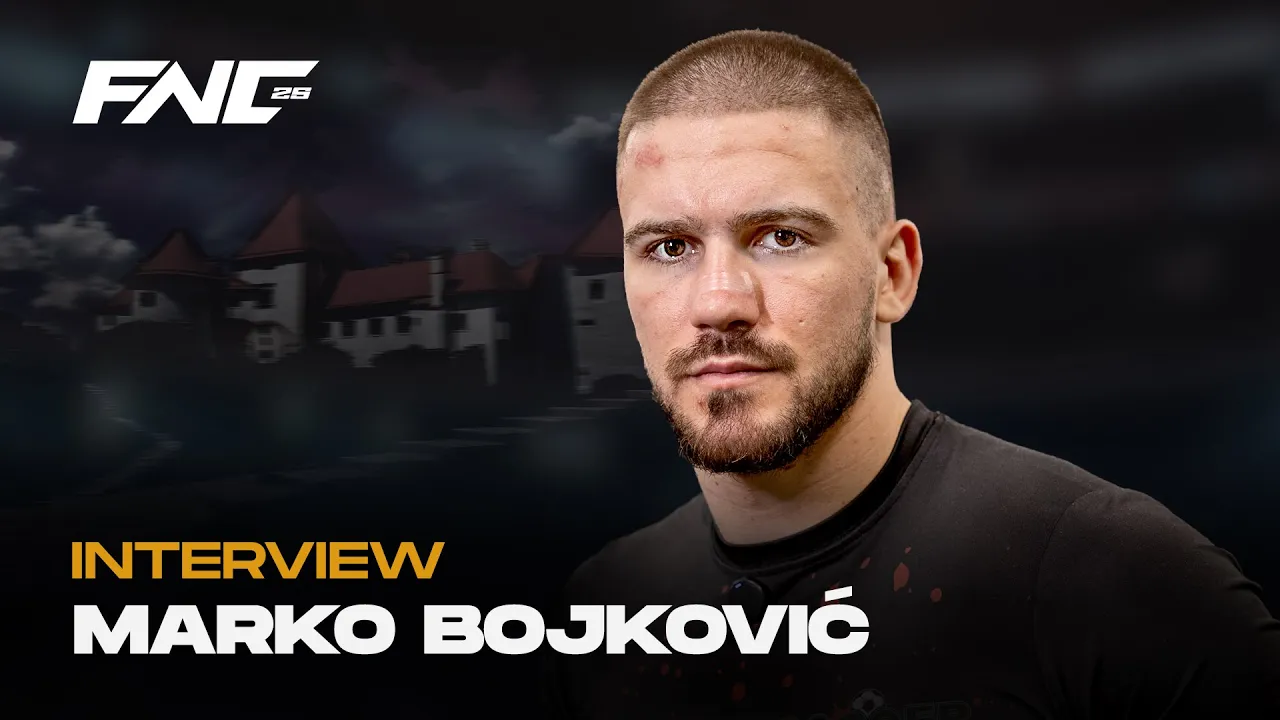 MARKO BOJKOVIĆ | INTERVIEW | FNC 25 Powered by SuperSport  | Varaždin