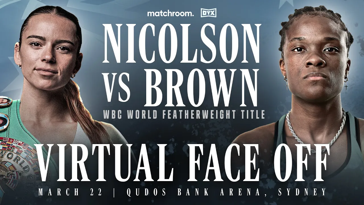 "Skye Was Spoon-Fed Her World Title!" ЁЯН┐ Skye Nicolson Vs Tiara Brown eFace Off background