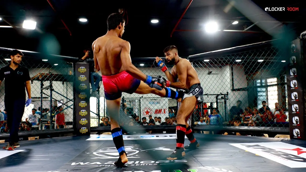 Karthikeya Dubey vs. Parvez Khan | Amateur MMA Fight | Warrior's Dream Series 5 | GAMMA India