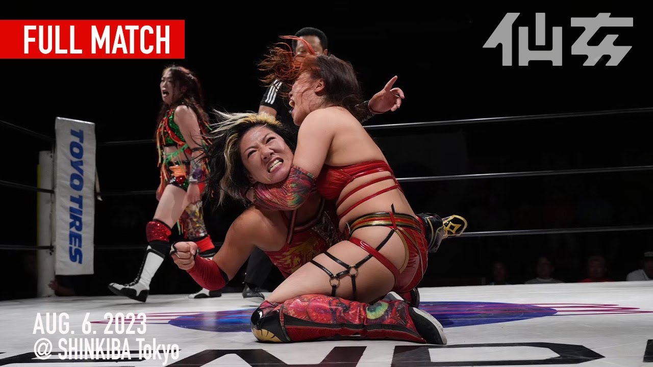 【女子プロレス】岩田美香&高瀬みゆきvs松本浩代&水波綾〜2023年8月6日新木場1stRING〜