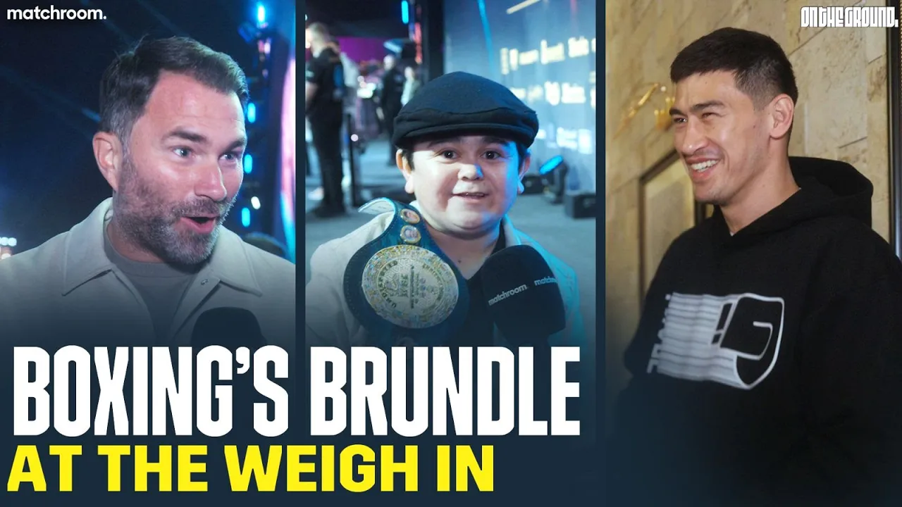 'Terence Crawford Beats Canelo Alvarez!' On The Ground At The Beterbiev Vs Bivol Weigh-In