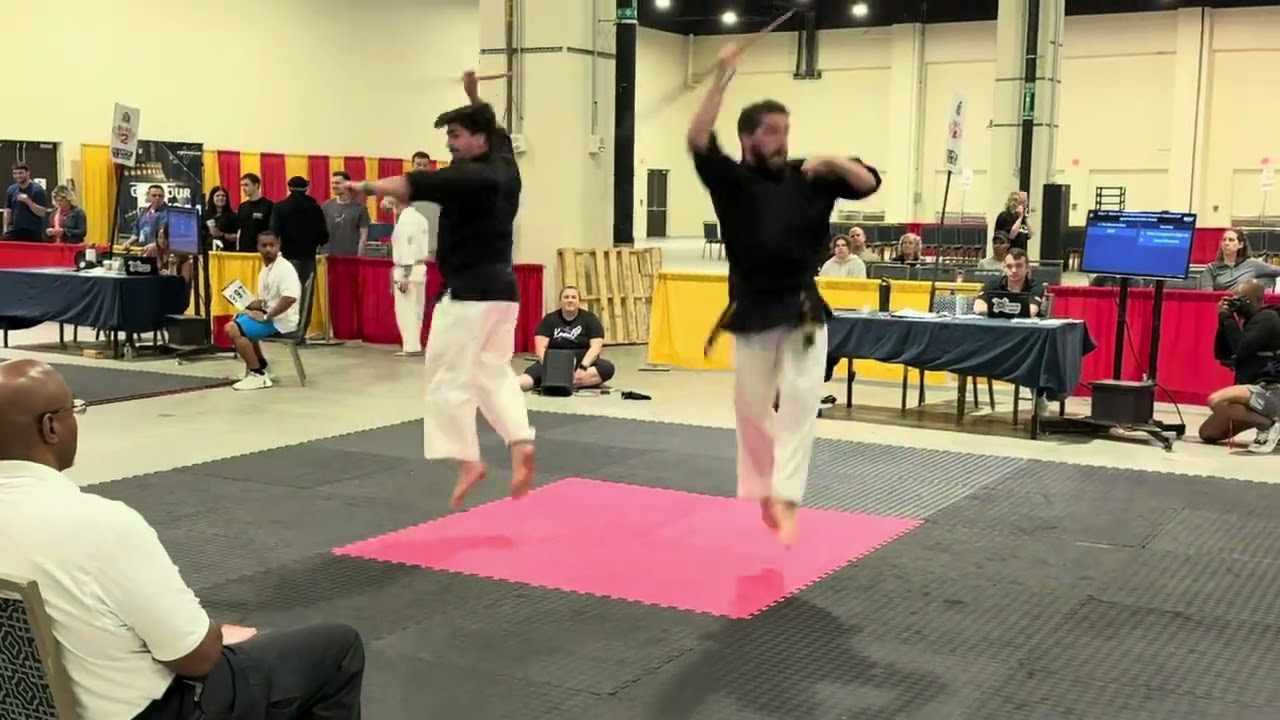 Michael & Samuel Brumme Team Synchronized Traditional Weapons - US Capitol Classics 2025