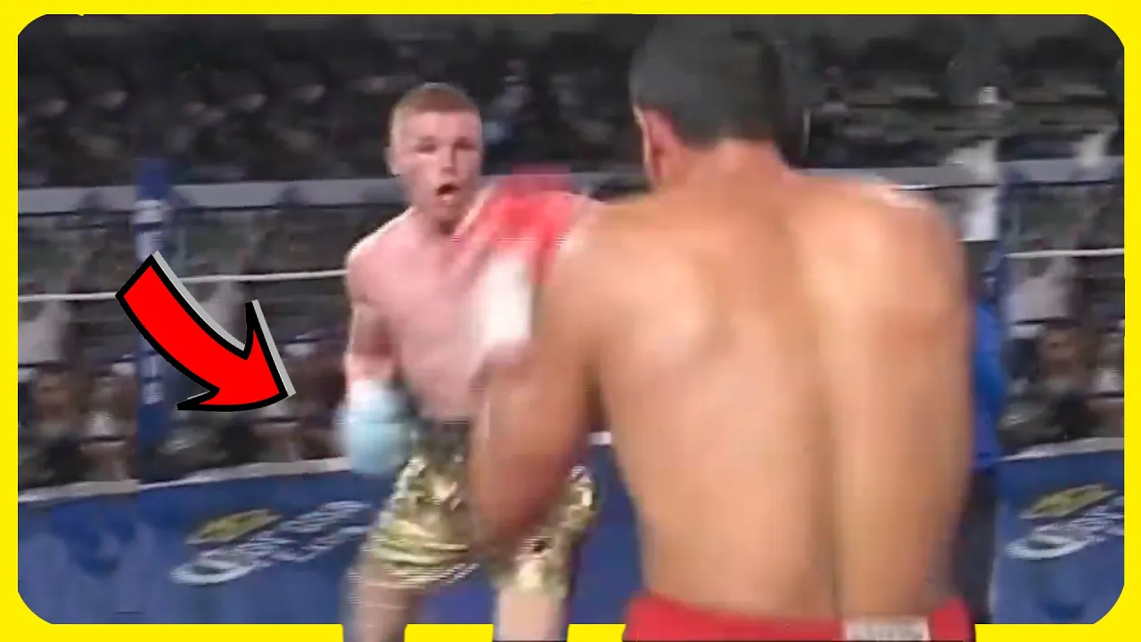 Saul "el Canelo" Álvarez hace su KO mas BRUTAL a los 17 años! 🥊🧨 backdrop
