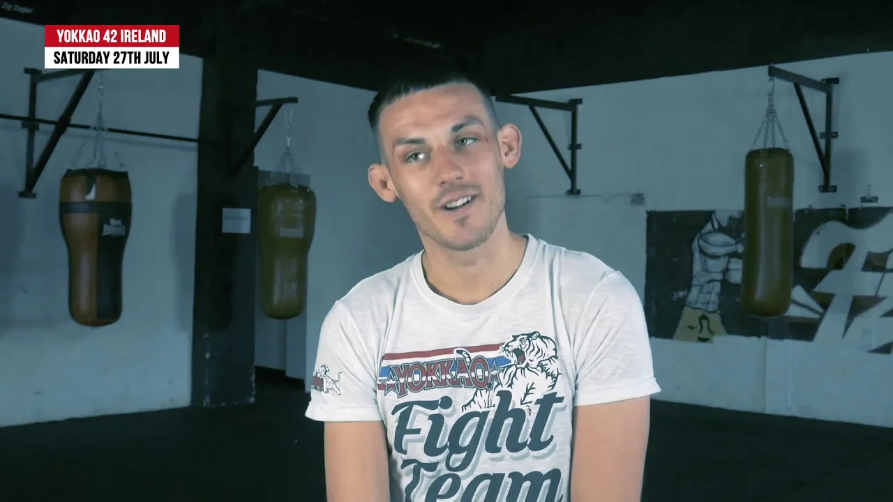 Craig Coakley talks WBC Muaythai Diamond title fight vs Singdam | Fight Record Feature background