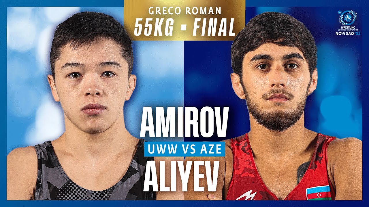 Elmir ALIYEV (AZE) vs. Alibek AMIROV (UWW) | U23 WORLD CHAMPIONSHIPS 2025 | Gold Medal | GR 55Kg