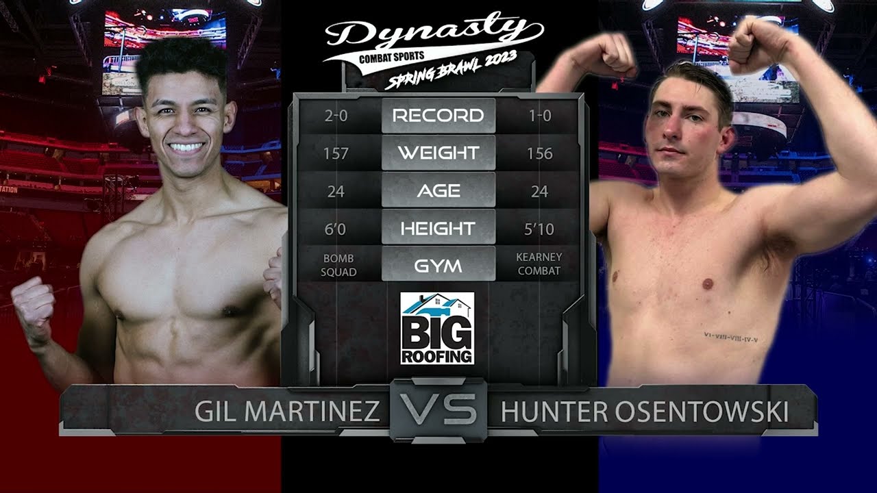 Gil Martinez vs Hunter Osentowski DCS 85