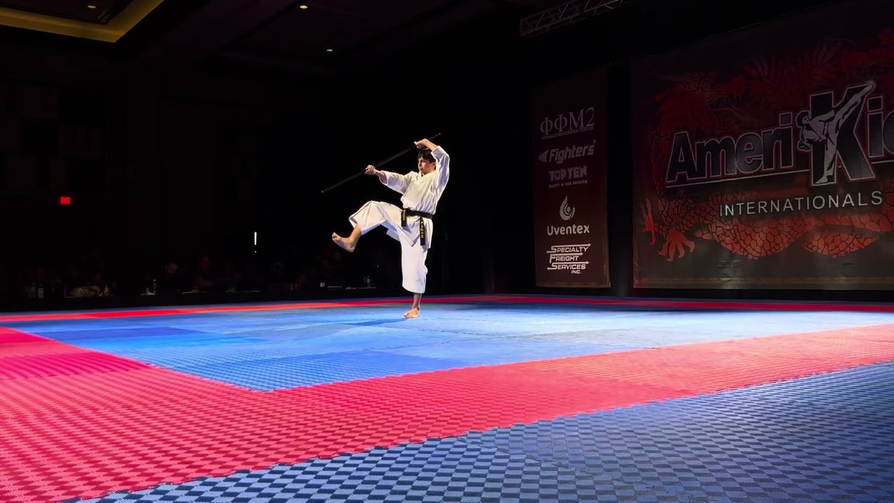 Logan Breton 13 and Under Boys Weapons Overall Grand Championship - AmeriKick Internationals 2025