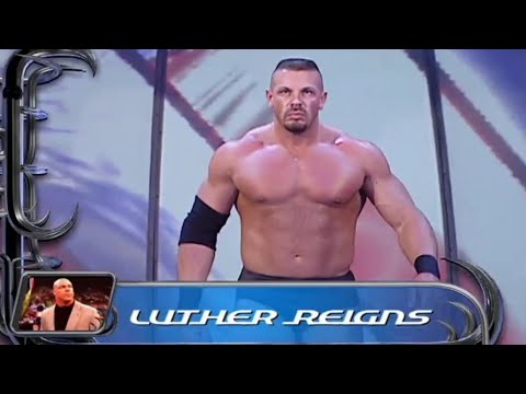 Luther Reigns👊🏻 vs. Funaki 🇯🇵 (Smackdown 17/6/2004) Luther Reigns debut Match in WWE.