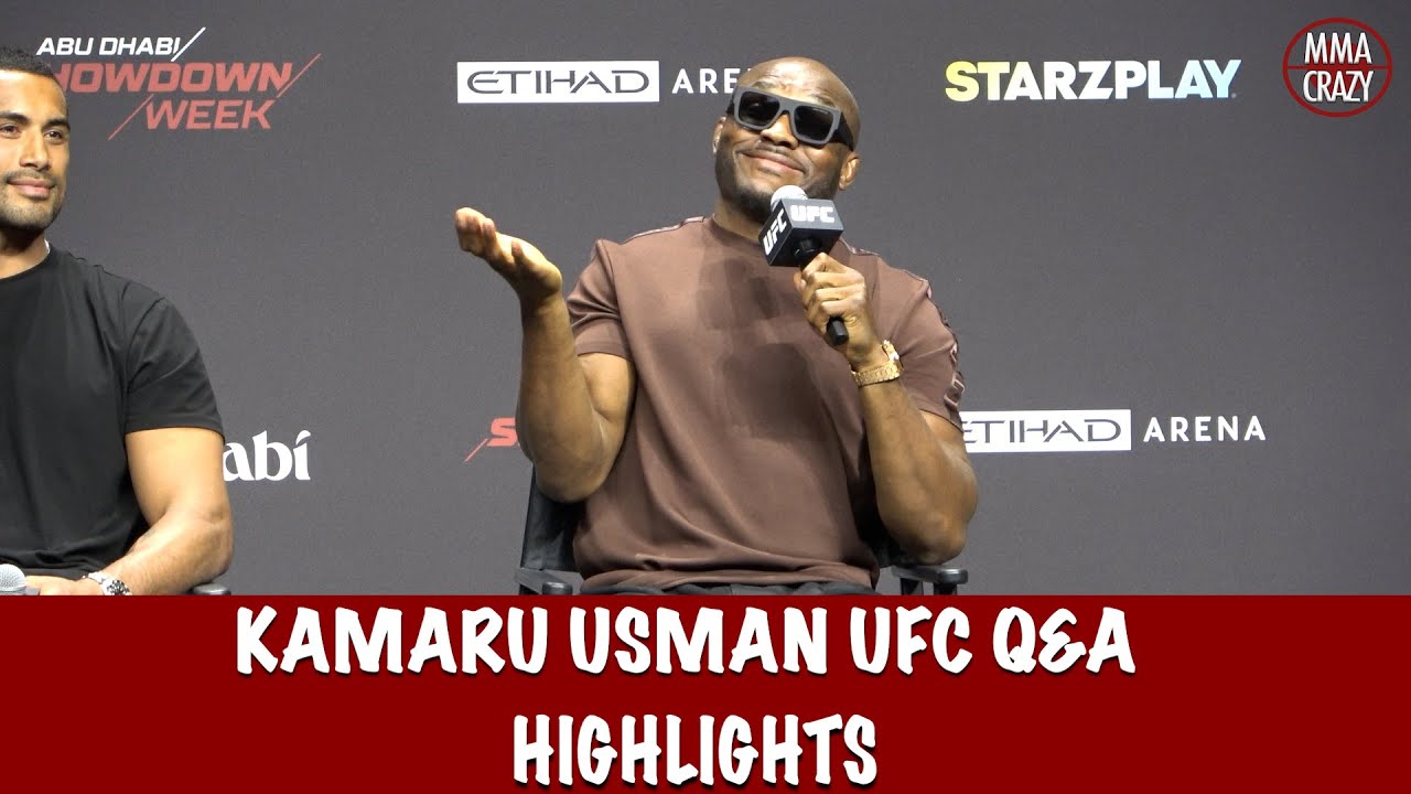 Kamaru Usman UFC Q&A Highlights