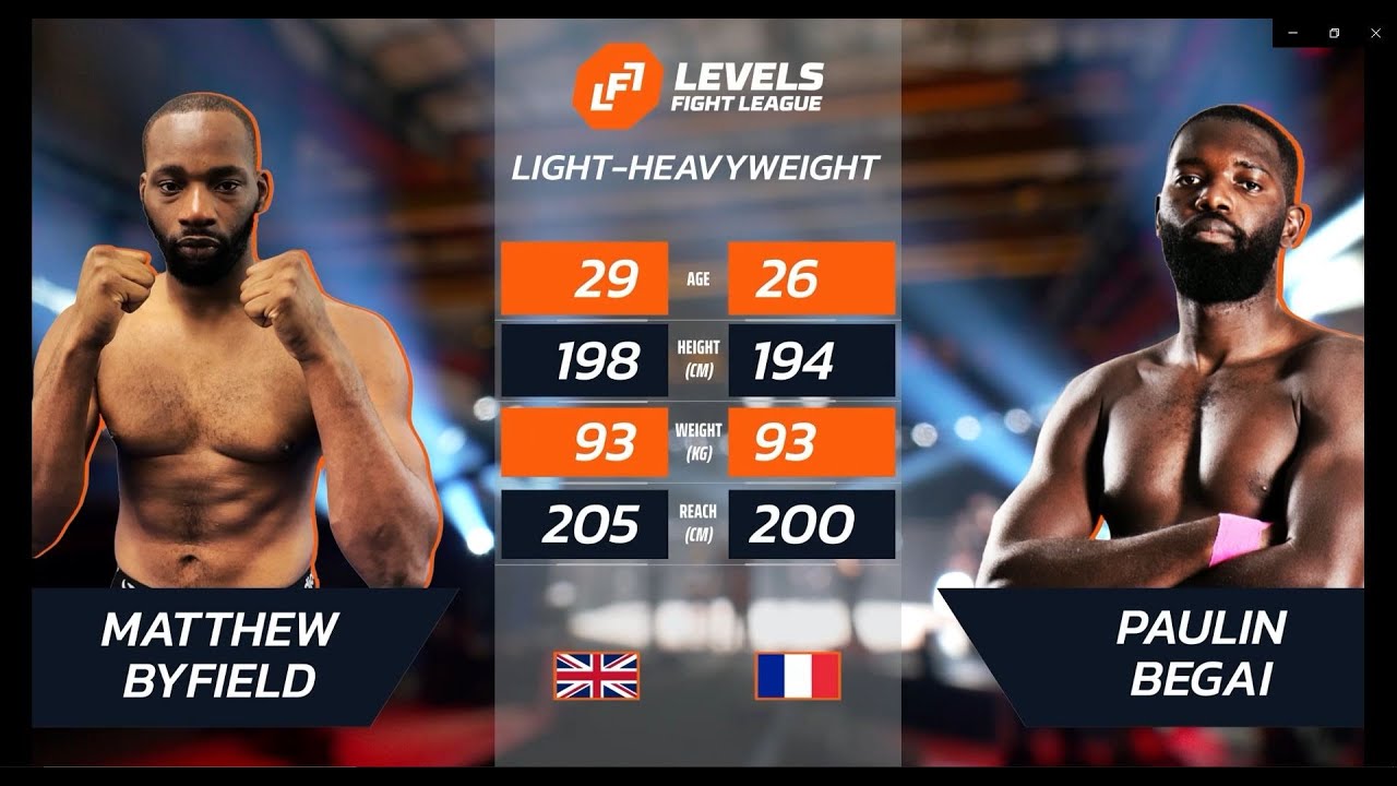 LFL 3 Full Fight: Matthew Byfield vs. Paulin Begai background