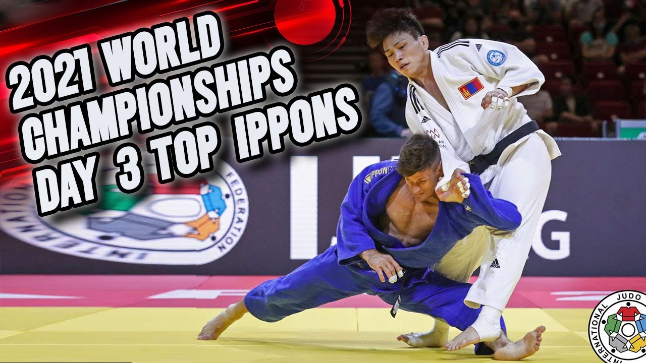 Judo World Championship 2021 Hungary DAY THREE TOP IPPONS - 世界柔道選手権 一本ハイライト集 background