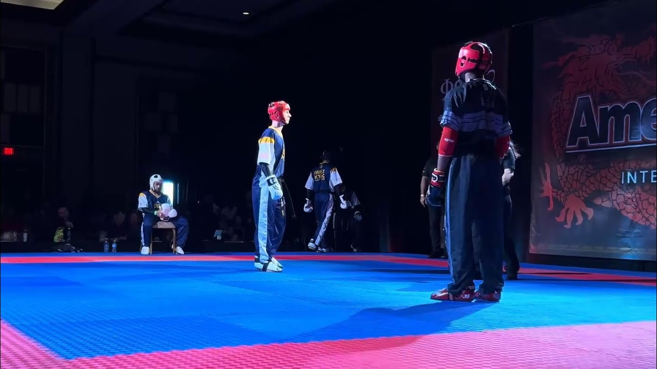 Top Ten Team USA vs Team Impex/KTOC Men’s Team Sparring Finals - AmeriKick Internationals 2025 backdrop