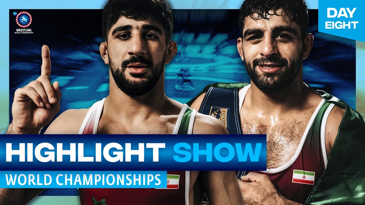 Mohammadhadi Saravi reclaims 97kg supremacy | 2025 World Championship Highlights | Day Eight