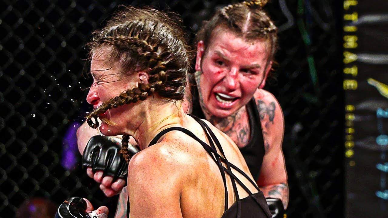 Katharina Lehner and Shanna Young Go Blow for Blow! | Invicta FC 60