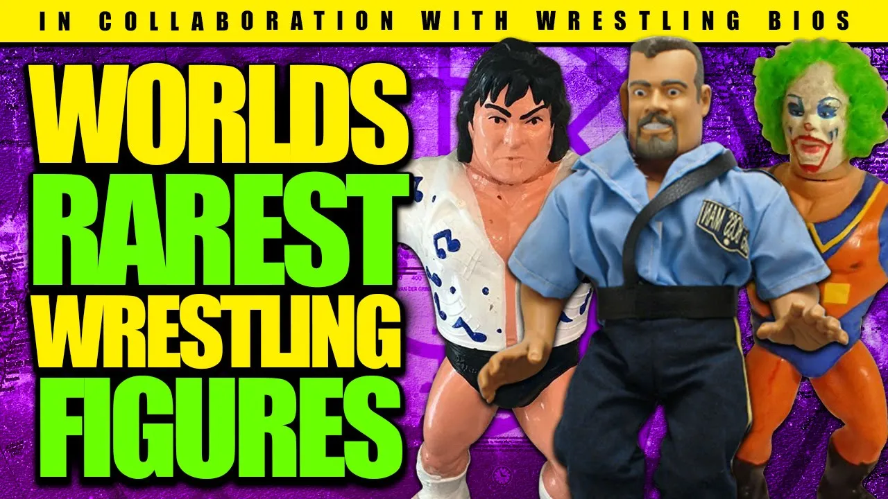 10 RAREST WRESTLING FIGURES worth MAJOR MONEY | Starring WRESTLING BIOS