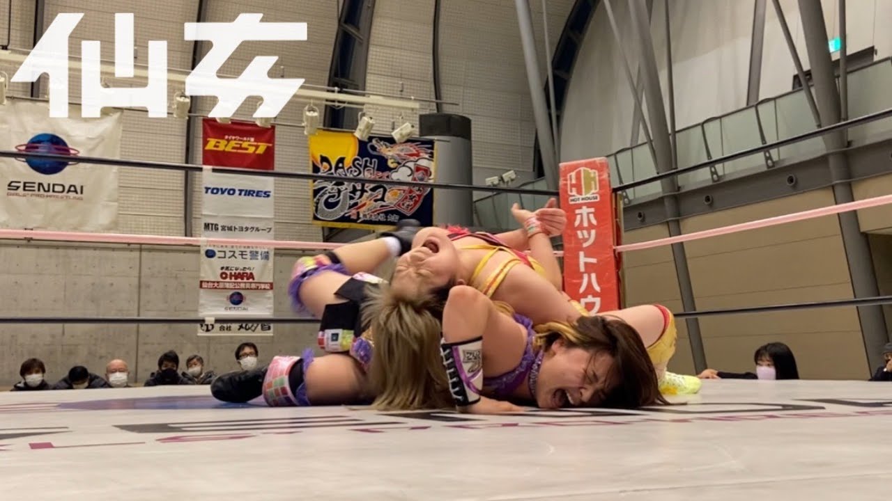 岡優里佳vs笹村あやめ〜2月19日刈谷市産業振興センター大会〜 backdrop