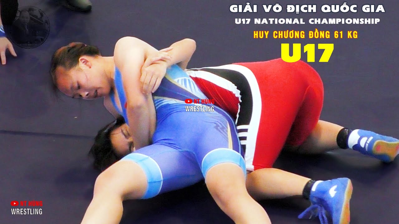 ❤️ Vật nữ Tuyên Quang . women wrestling. Tranh huy chương đồng 61 kg. background