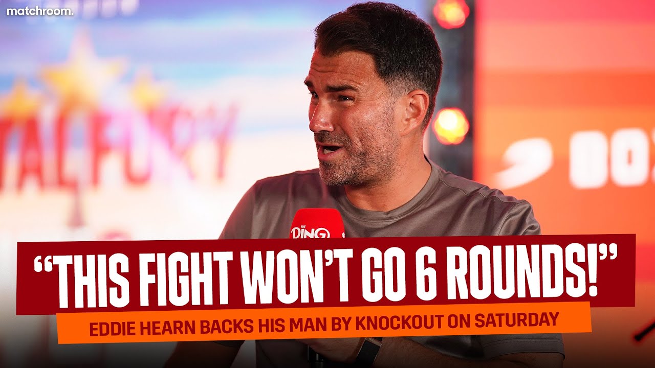 Eddie Hearn: "Eubank Is Unfocused & Unconfident! He Gets KO'd By Conor Benn!" background