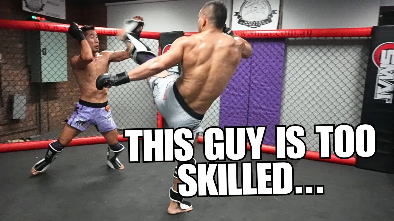 Sparring Kung Fu / UFC Fighter (Breakdown)