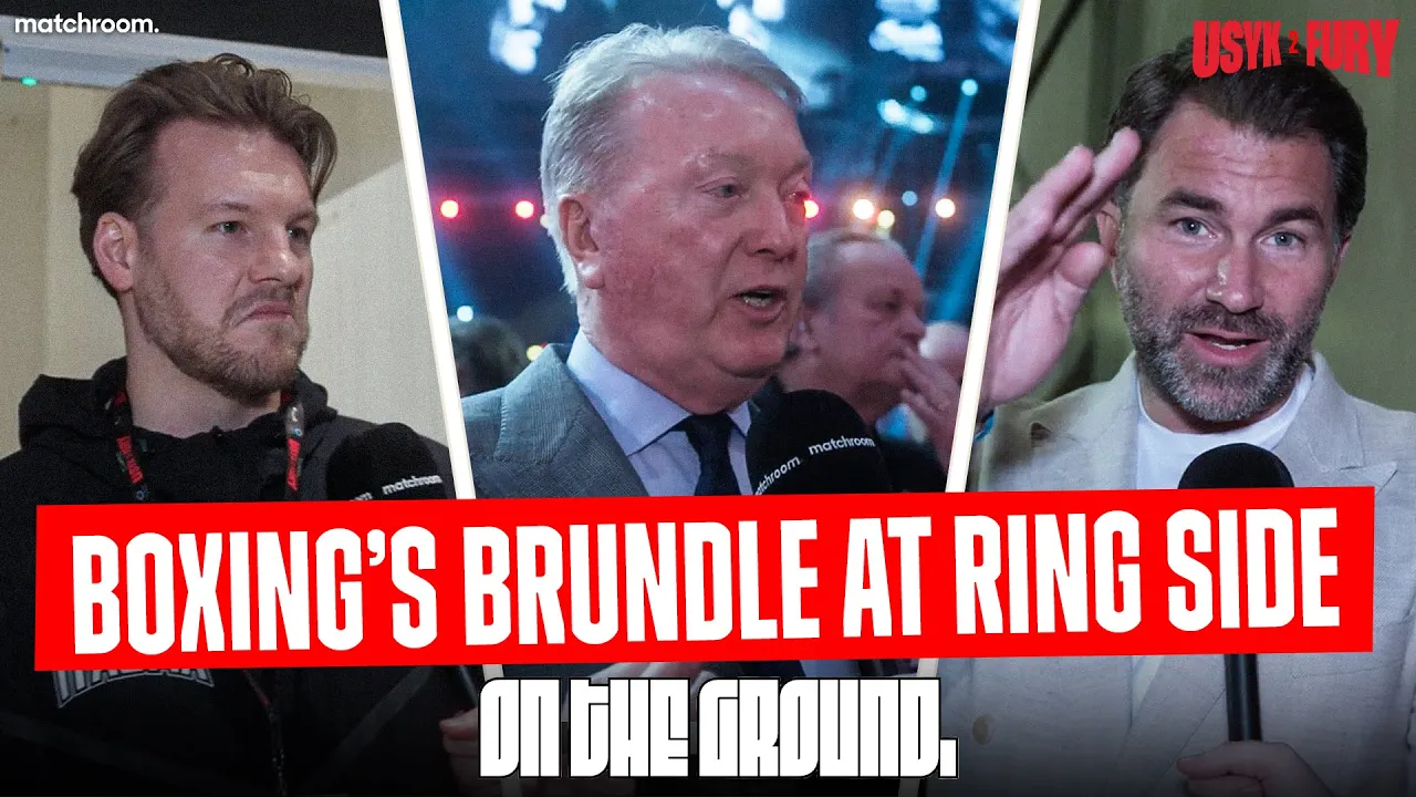 "Tyson Fury Won By Three Rounds, What Were They Watching!" ЁЯН┐ On The Ground At Usyk-Fury 2 background