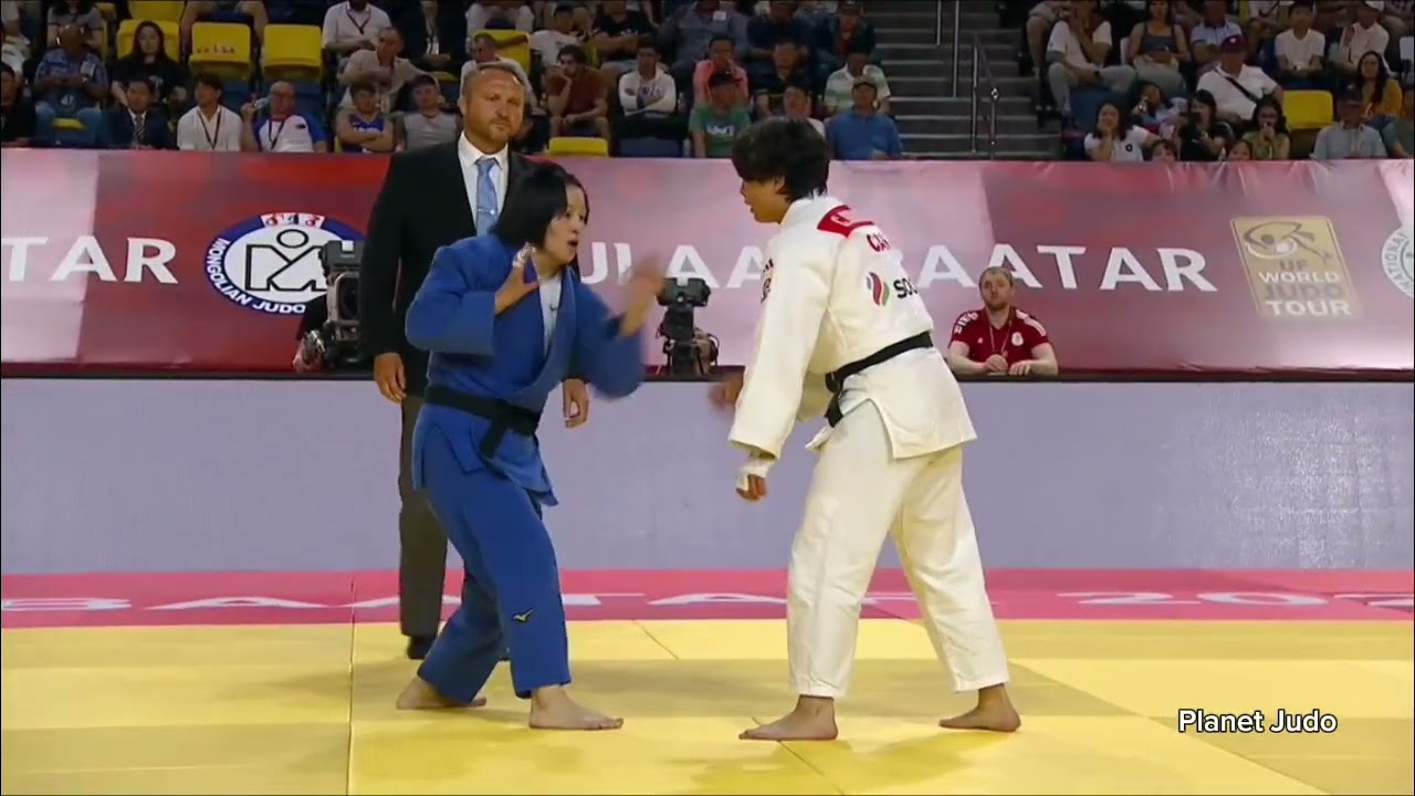 Christa DEGUCHI 🇨🇦 🆚️ Altantsetseg BATSUKH 🇦🇪 | четвертьфинал/-57кг | Большой Шлем Улан-Батор 2023 