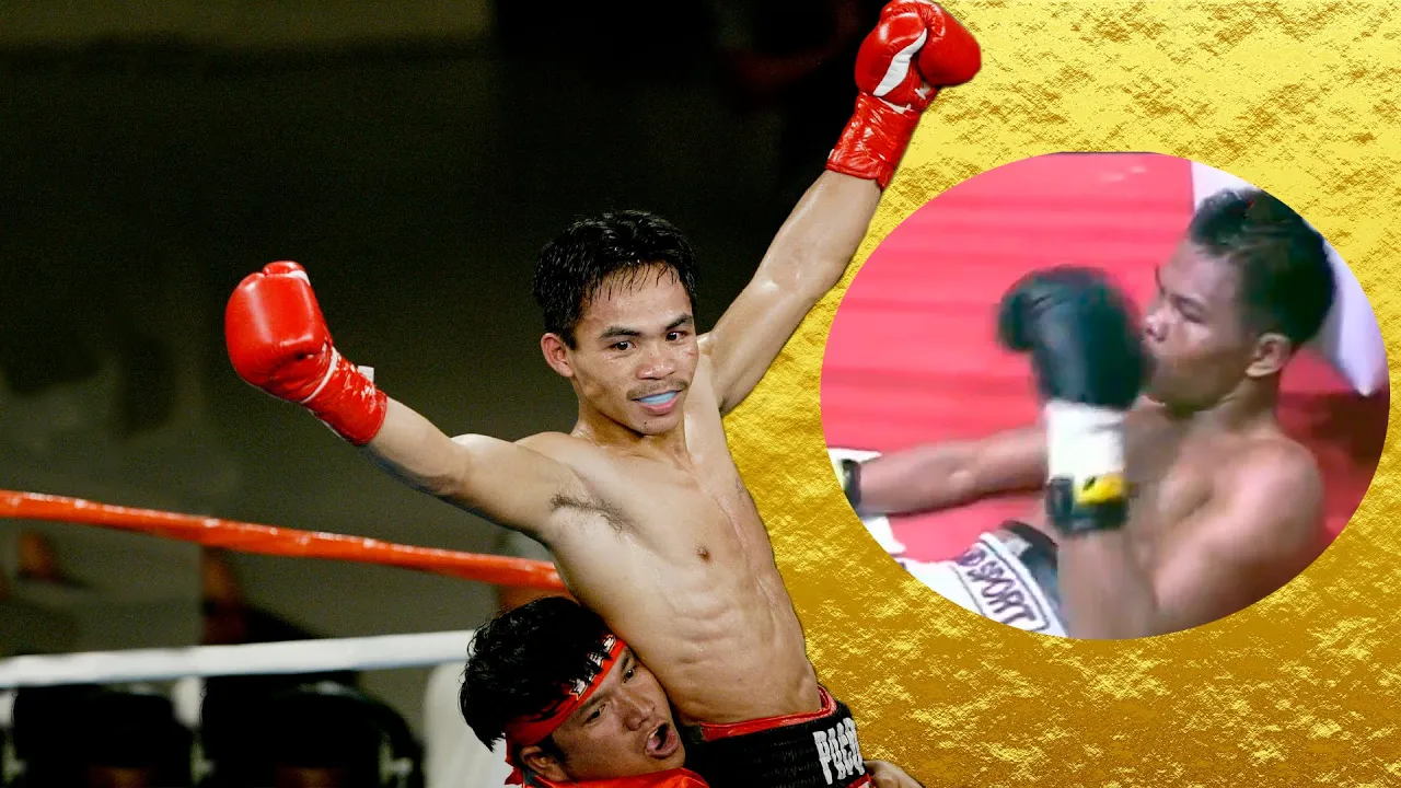 En un combate BRUTAL Manny Pacquiao disputa su primer cinturón enfrentando al MEJOR DEL CONTINENTE backdrop