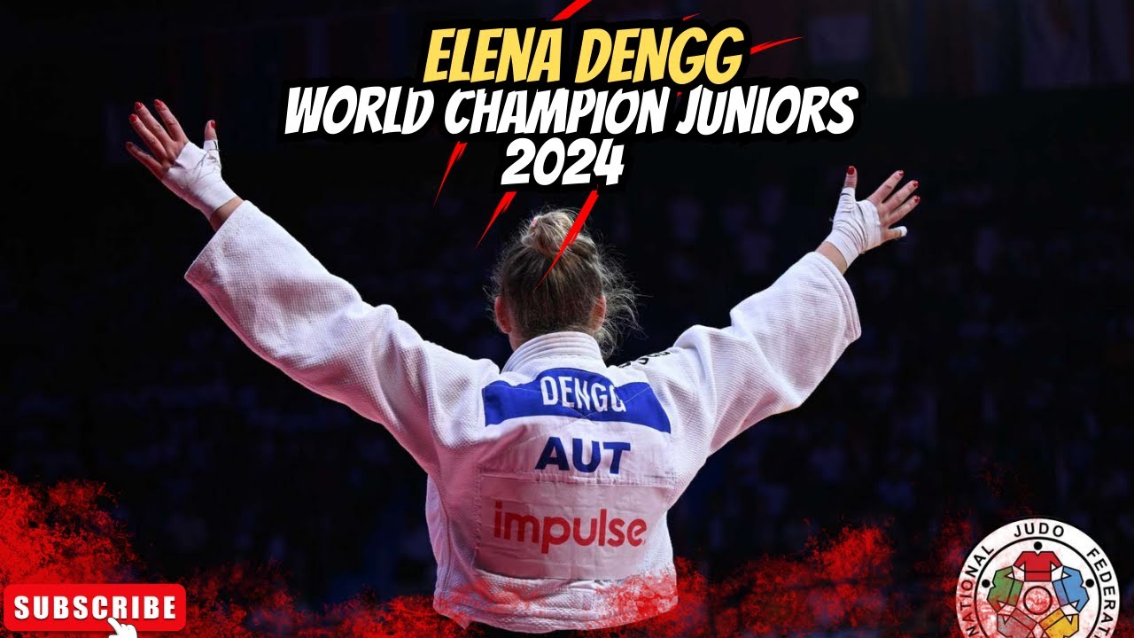 Elena DENGG is the new -70 kg champion! 🥇 World Championships Juniors 2024