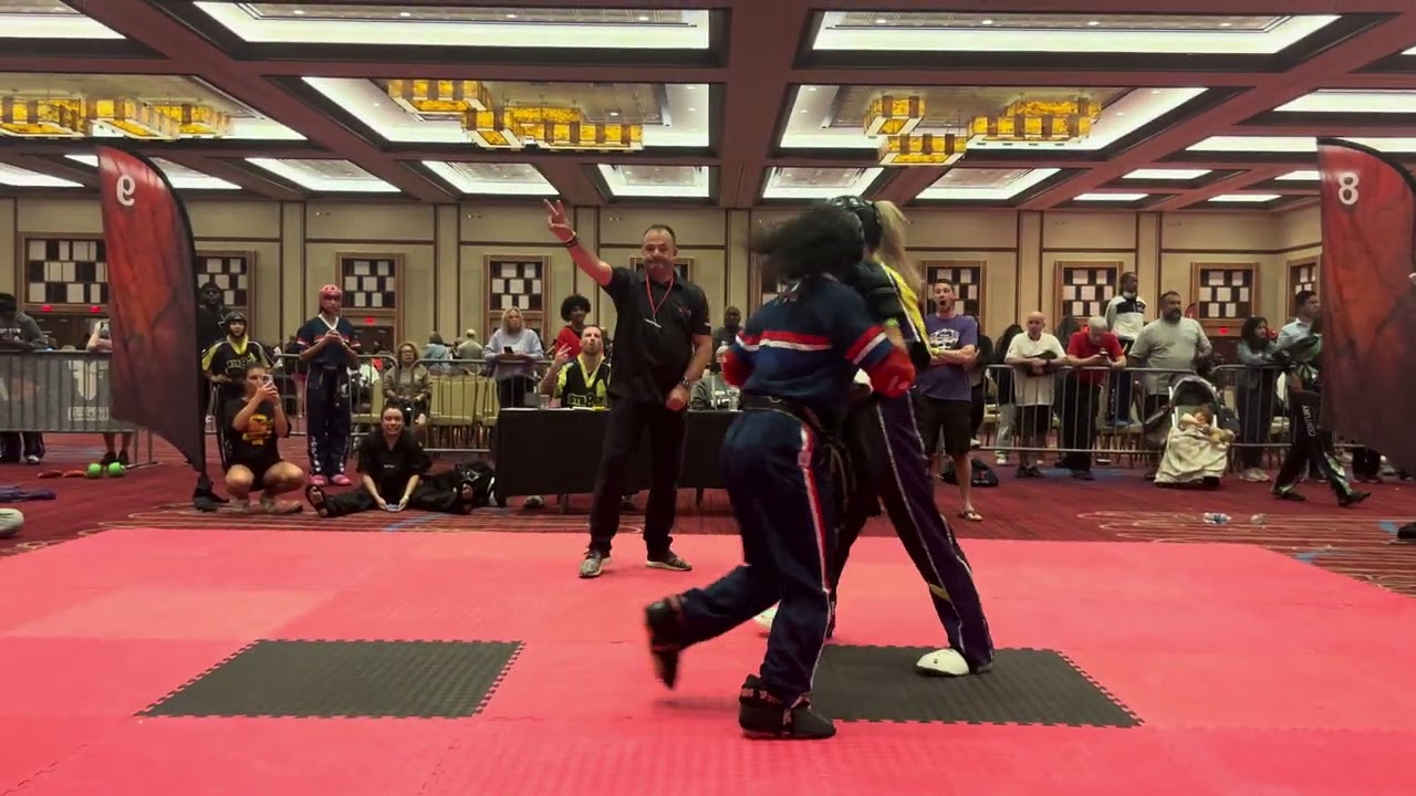 Savannah Wolaniuk vs Tahirah Abdul Qadir Open Weight Sparring Finals - AmeriKick Internationals 2025