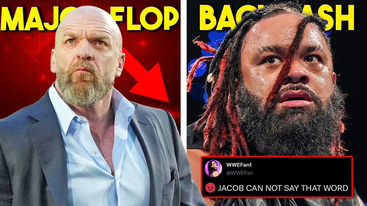 Triple H's FIRST MAJOR FAIL...JACOB FATU BACKLASH FOR N-WORD...EX WWE Champ RETURNS...Wrestling News background
