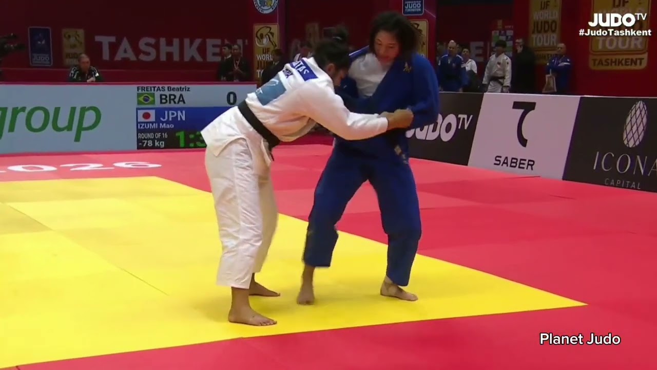 Beatriz FREITAS 🇧🇷 🆚️ Mao IZUMI 🇯🇵 | 1/8финала/-78кг | Большой Шлем Ташкент 2026