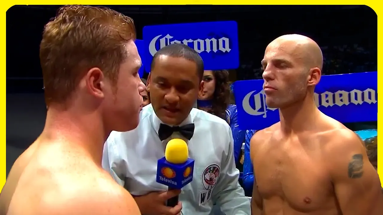 Esta fue la Primera Pelea del Canelo Álvarez como CAMPEON del MUNDO backdrop