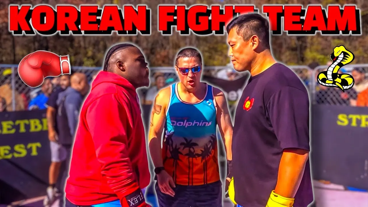 Korean Fight Team Invades Streetbeefs!! background