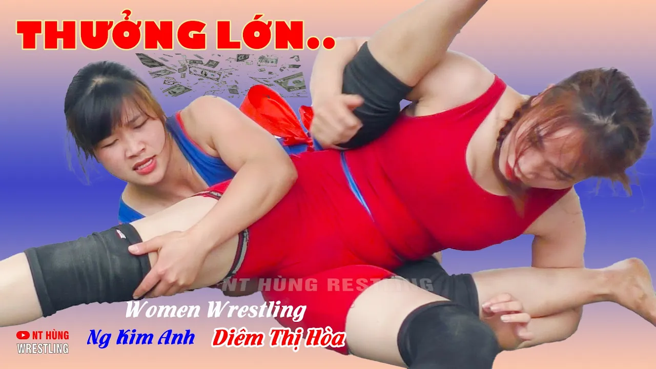 Vật Nữ -Trận Tái ngộ bất ngờ Giữa Kim Anh và Diêm thị Hòa - với số tiền thưởng cực lớn.. background