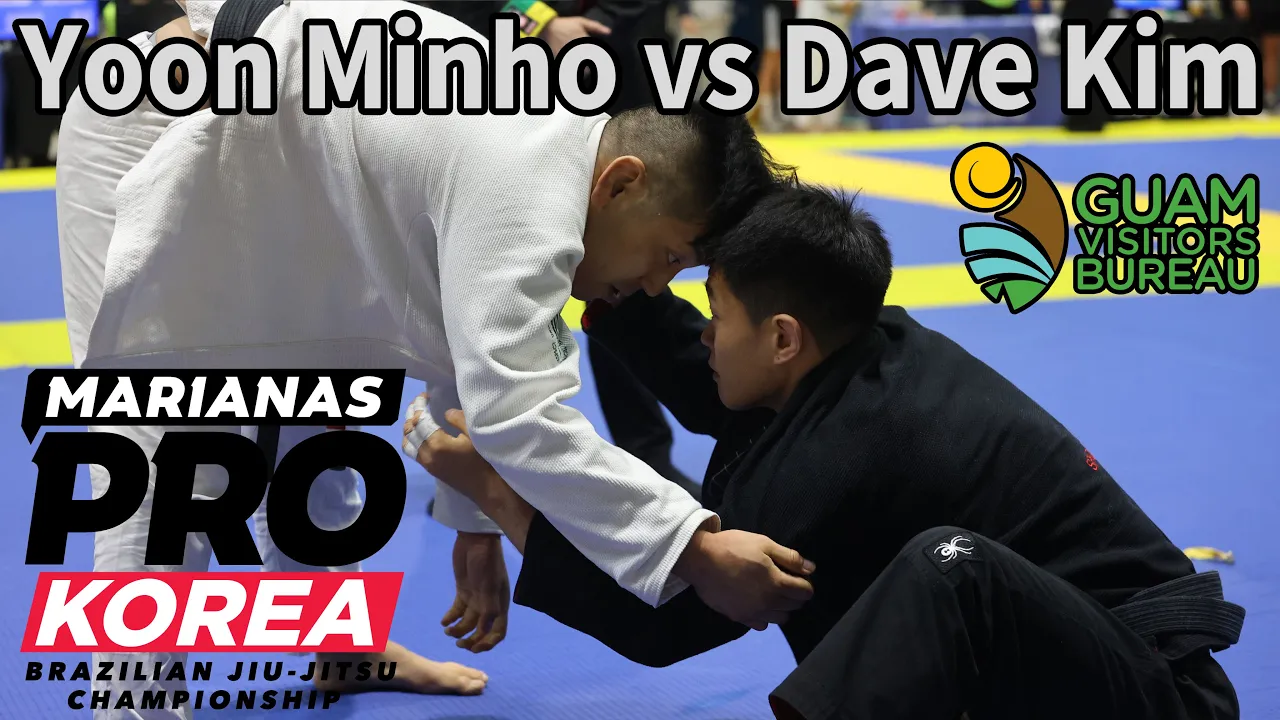 【FULL FIGHT】Yoon Minho vs Dave Kim / MARIANAS PRO KOREA 2024 【ブラジリアン柔術】