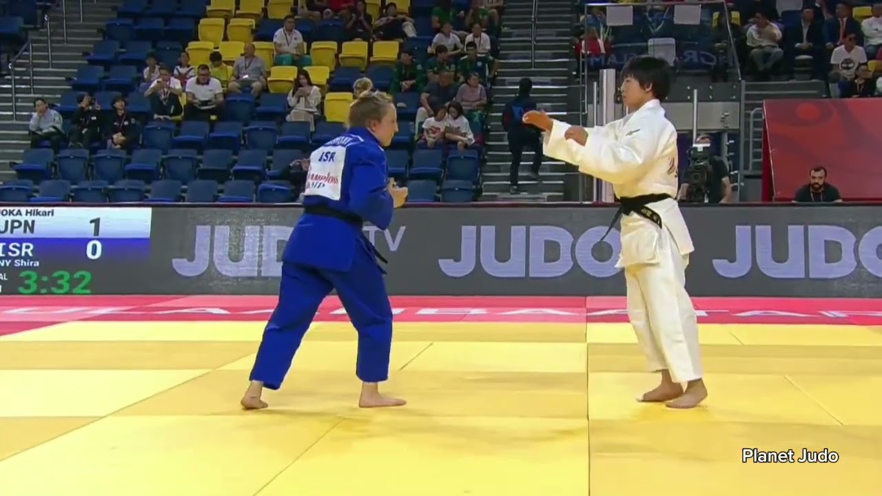 Hikari YOSHIOKA 🇯🇵 🆚️ Shira RISHONY 🇮🇱 | полуфинал/-48кг | Большой Шлем Улан-Батор 2023 
