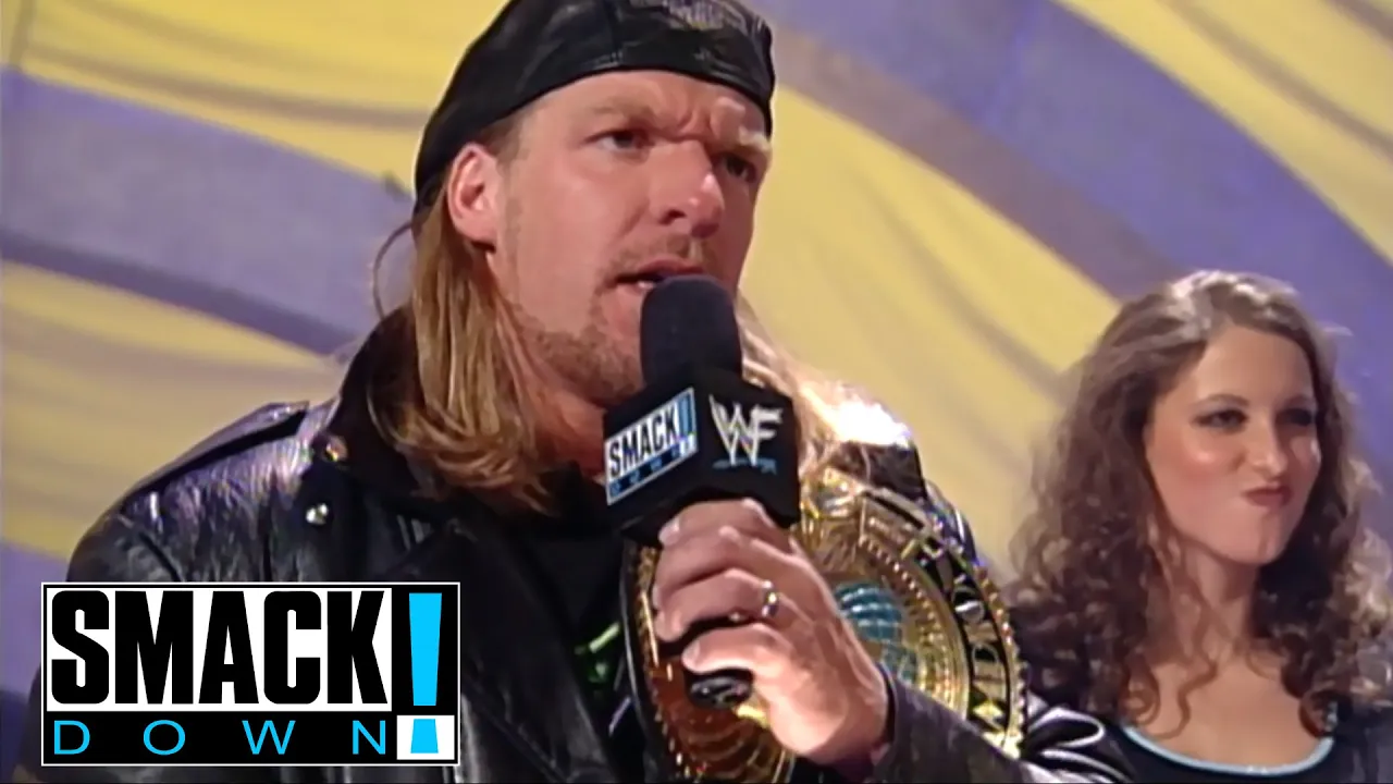 The Rock, The Big Show, Kane w/ Tori, Triple H w/ Stephanie Mcmahon Segment Part 2 - SMACKDOWN! background